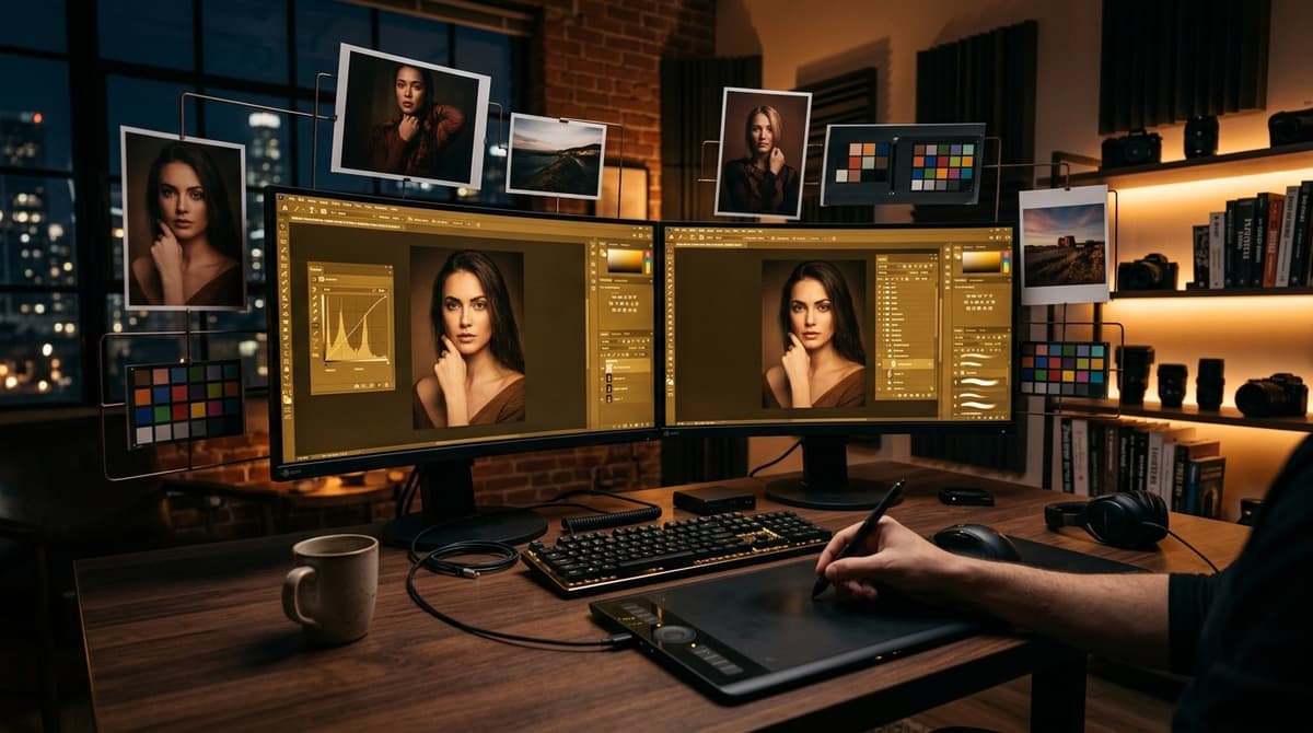 Фоторедактор онлайн с нейросетью: интерфейс AI инструментов для обработки фото