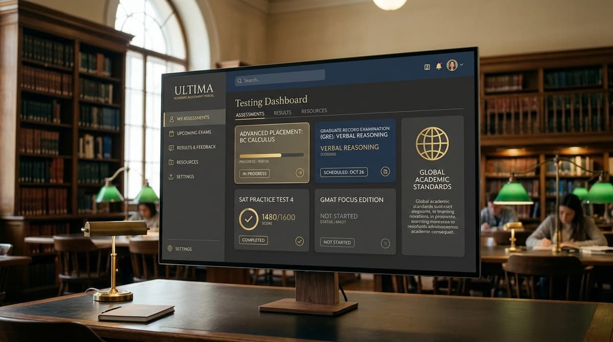 Интерфейс генератора тестов: ввод темы и получение готового теста