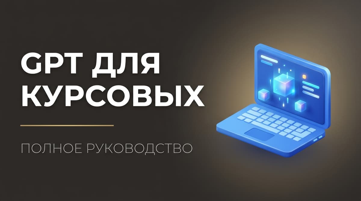 Gpt для курсовой