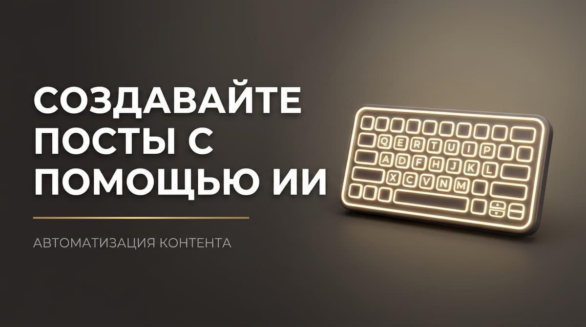 Ии создать пост