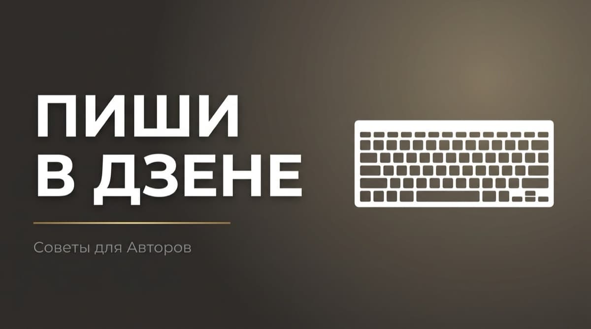 Как писать в дзен