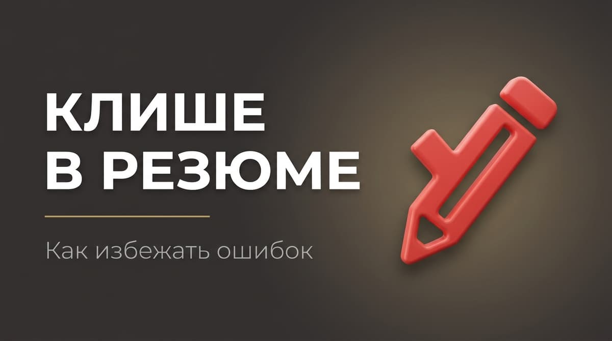 Клише резюме