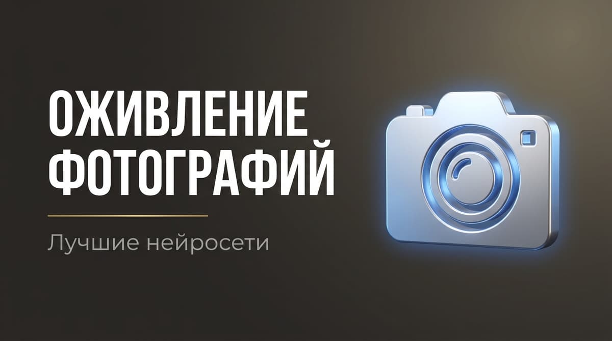 Оживить фото