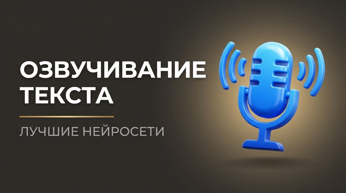 Текст в голос ии