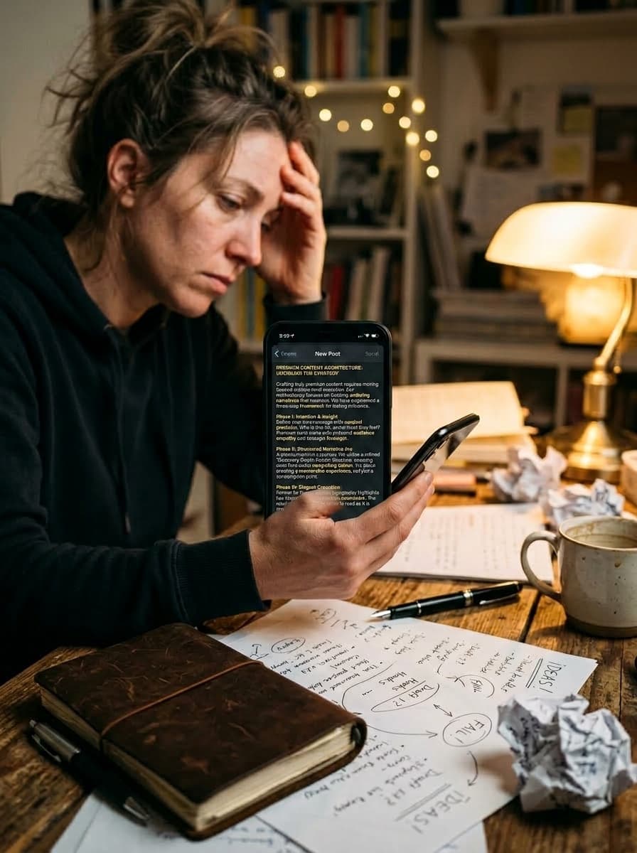 Тема поста превращается в готовую публикацию для Telegram за 30 секунд — после