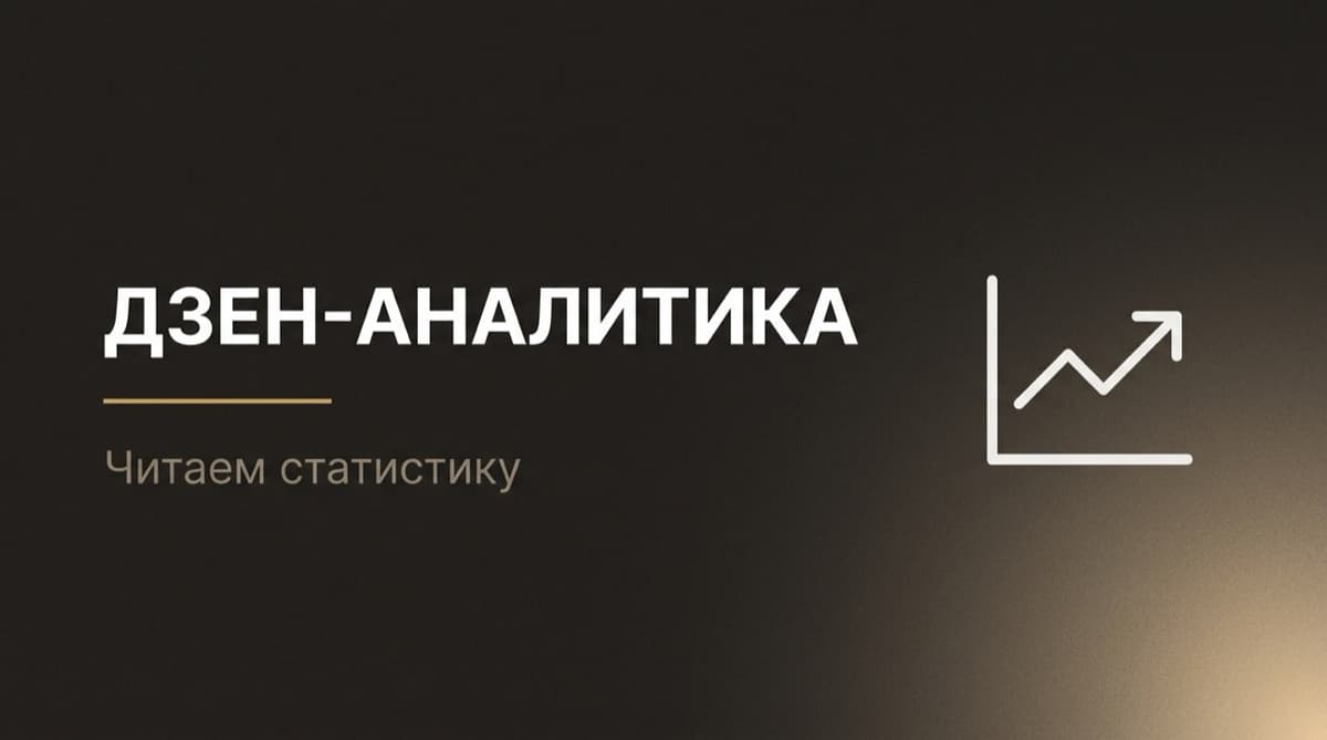 Аналитика каналов дзен