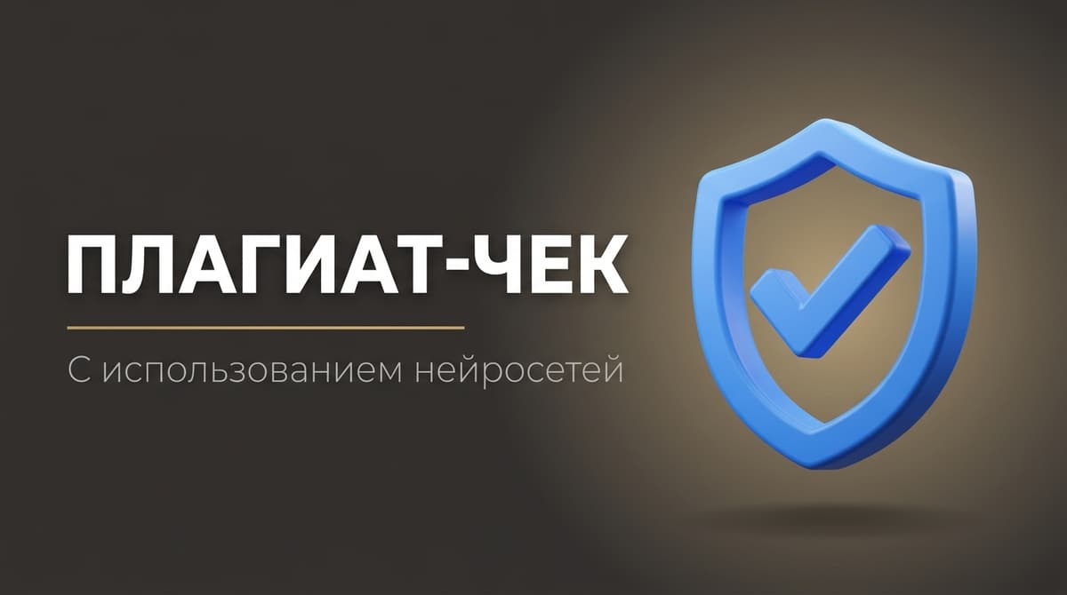 Антиплагиат проверка на нейросеть