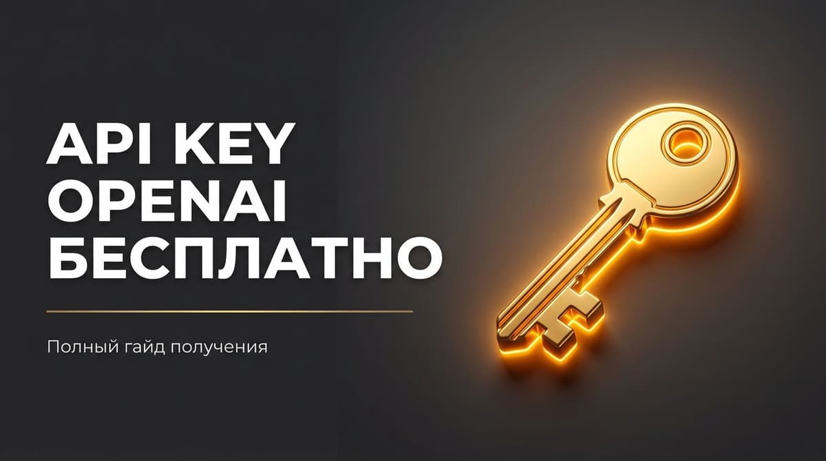 Api key openai бесплатно