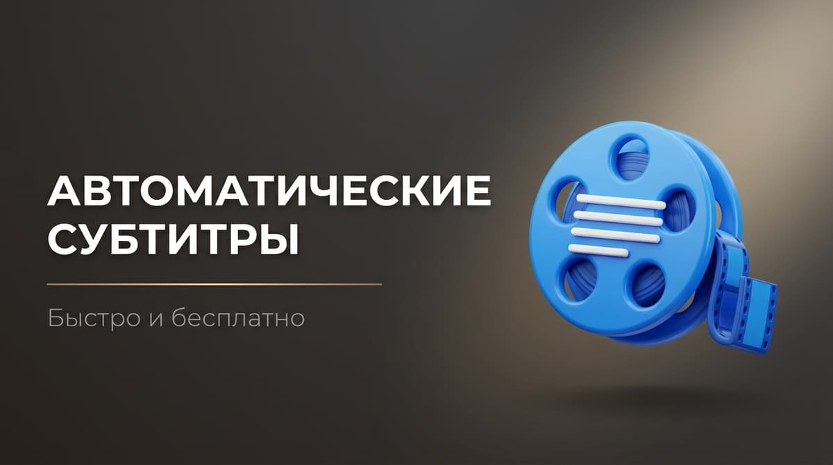 Автоматические субтитры к видео онлайн