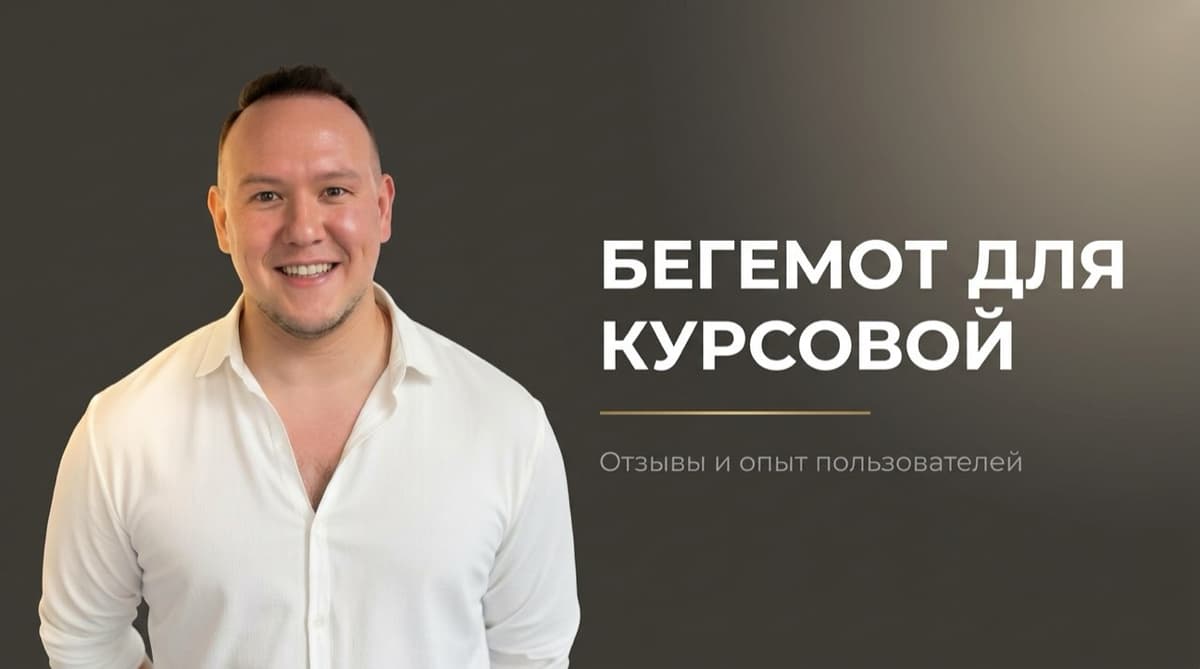 Бегемот нейросеть для курсовых отзывы