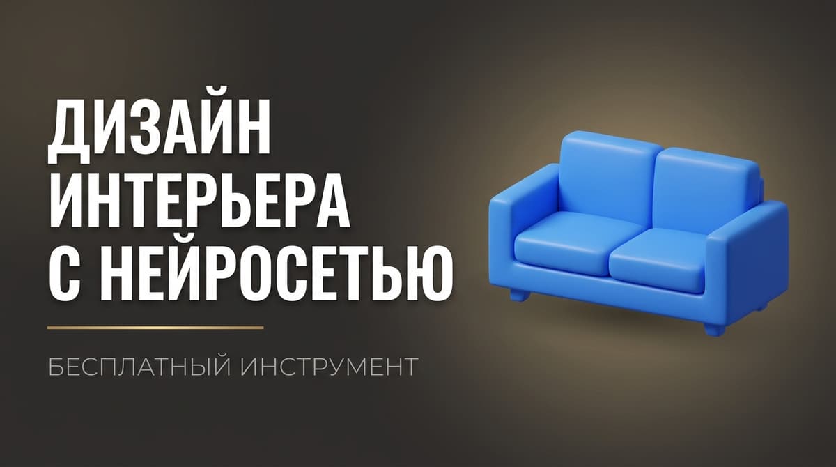 Бесплатная нейросеть для дизайна интерьера