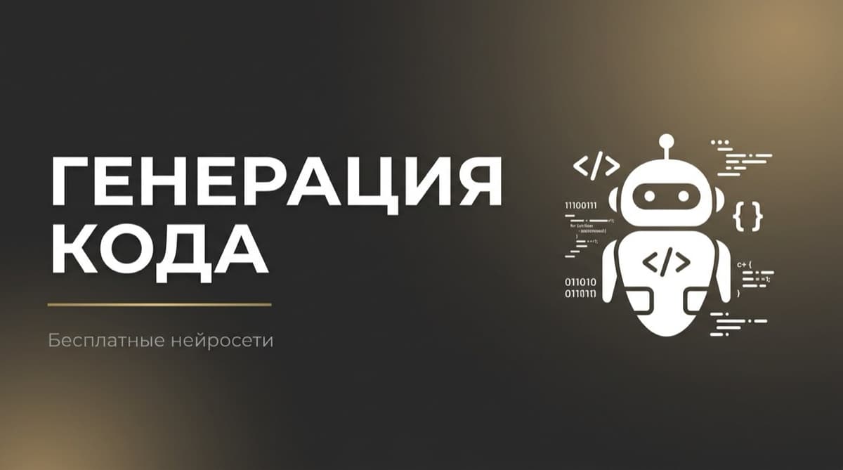Бесплатная нейросеть для генерации кода