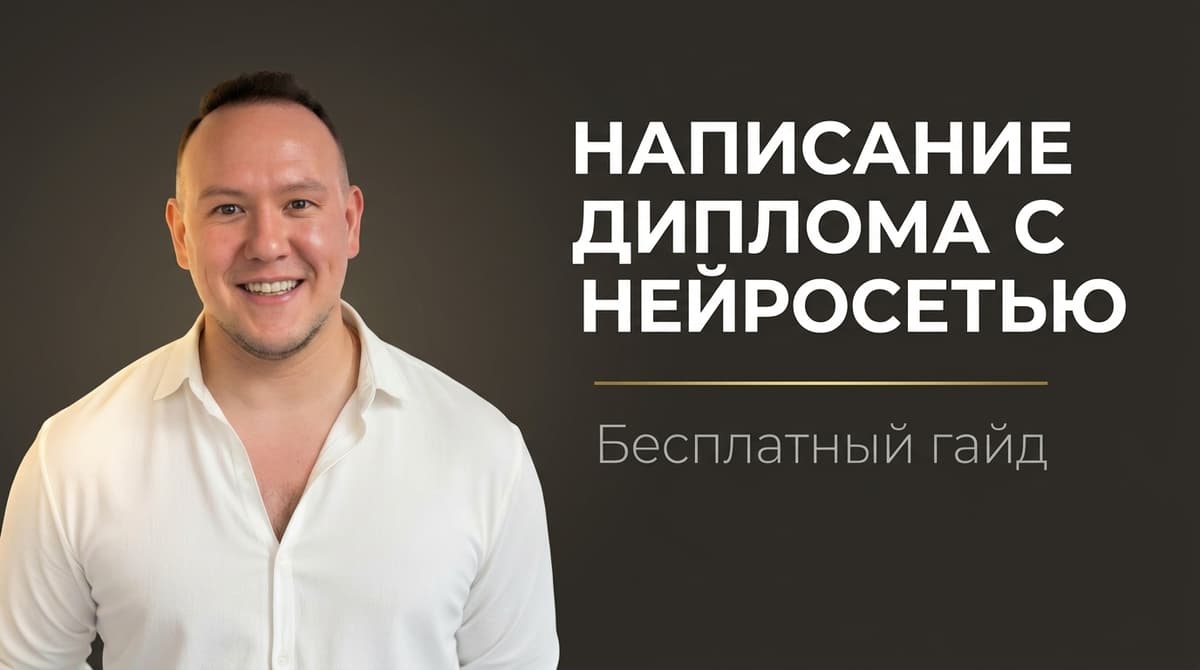 Бесплатная нейросеть для написания диплома