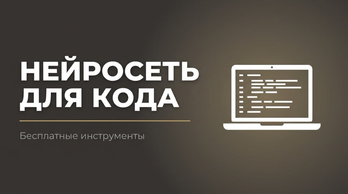 Бесплатная нейросеть для написания кода