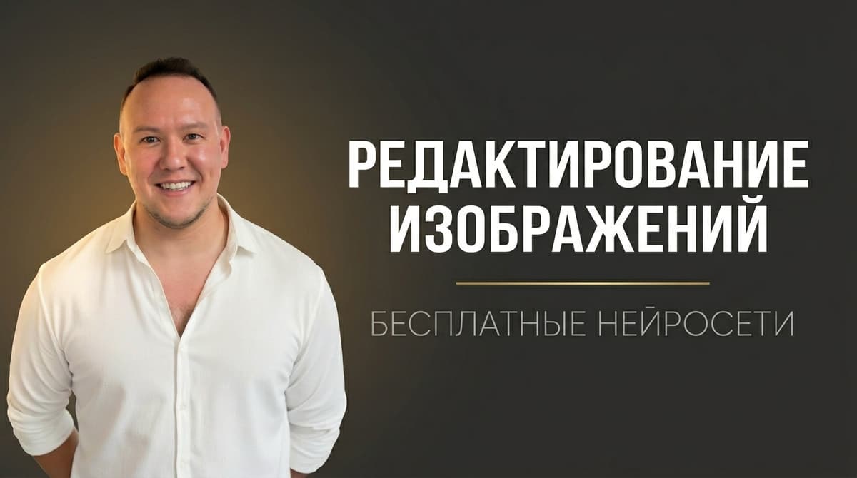 Бесплатная нейросеть для редактирования изображений