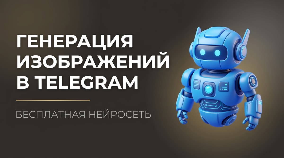 Бесплатная нейросеть для создания изображений в телеграм