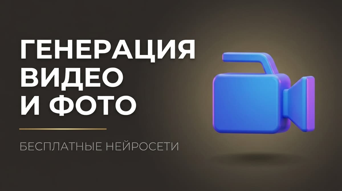 Бесплатная нейросеть для создания видео и фото