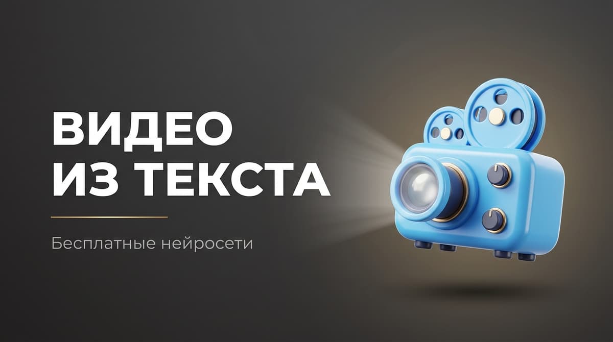 Бесплатная нейросеть для создания видео по тексту