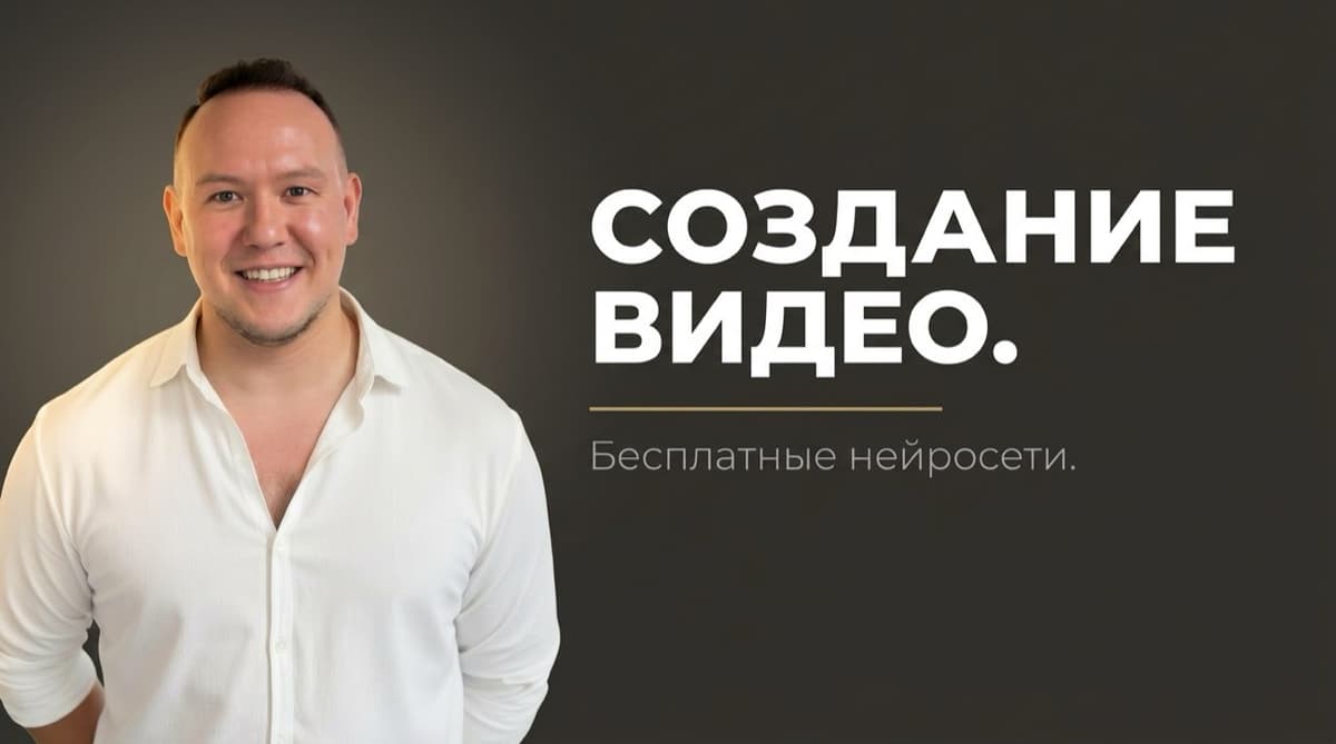 Бесплатная нейросеть для создания видео
