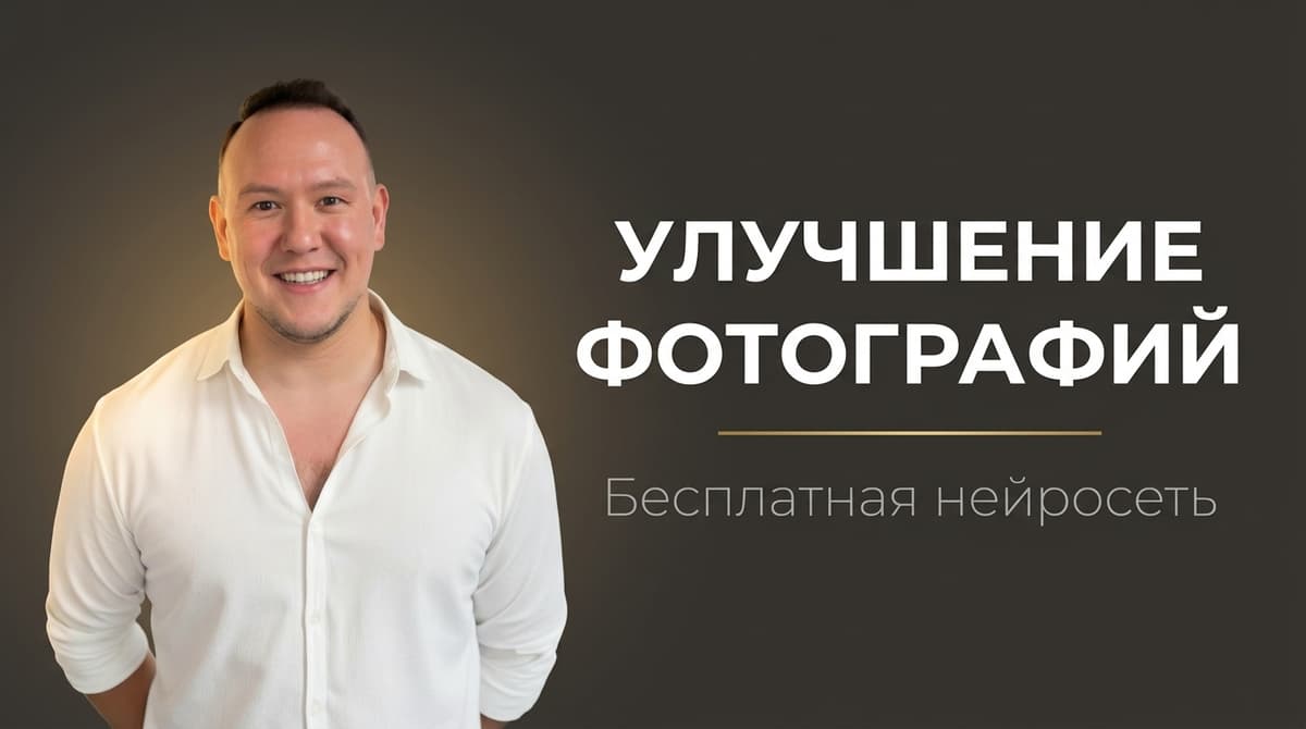 Бесплатная нейросеть для улучшения фото