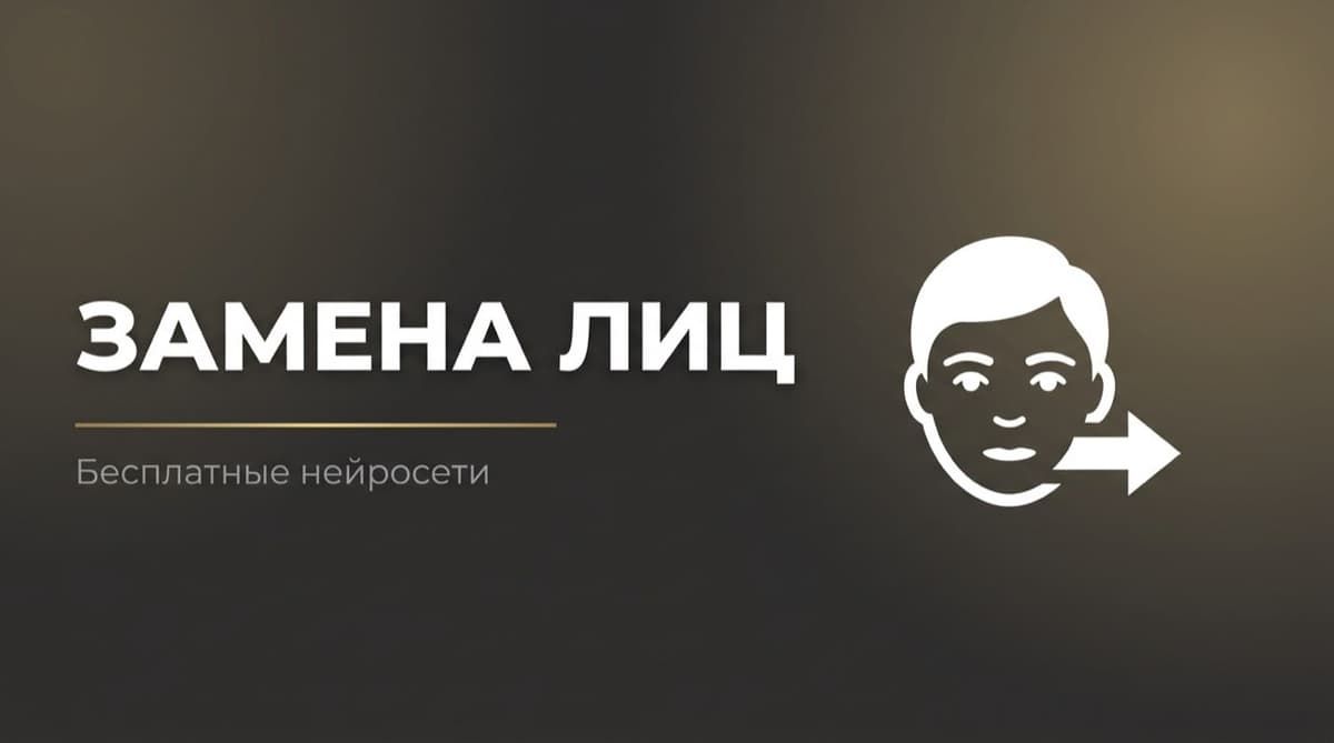 Бесплатная нейросеть для замены лиц