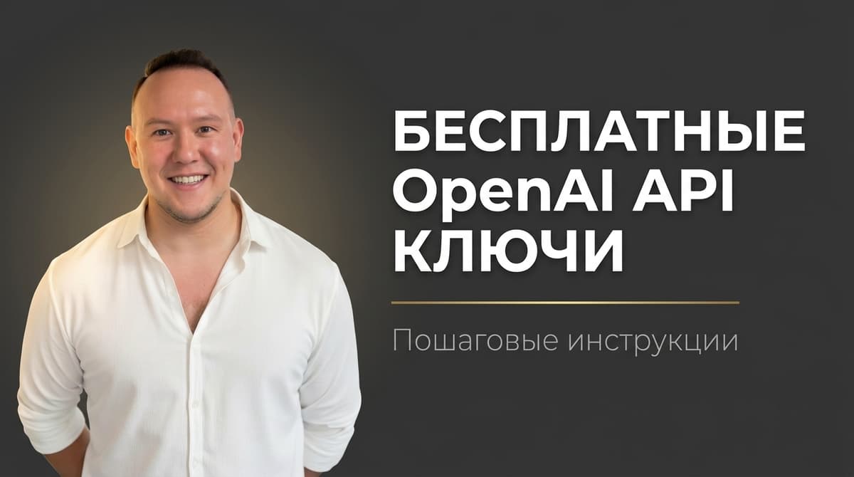 Бесплатные api ключи openai