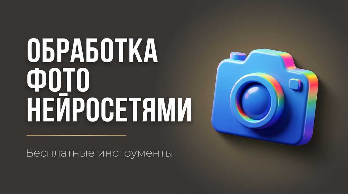Бесплатные нейросети для фото обработки