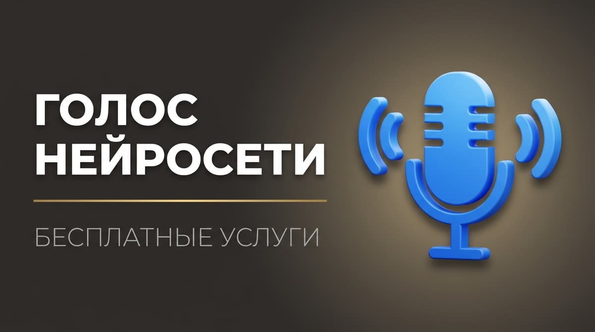 Бесплатные нейросети для голоса