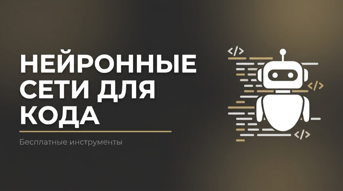 Бесплатные нейросети для написания кода