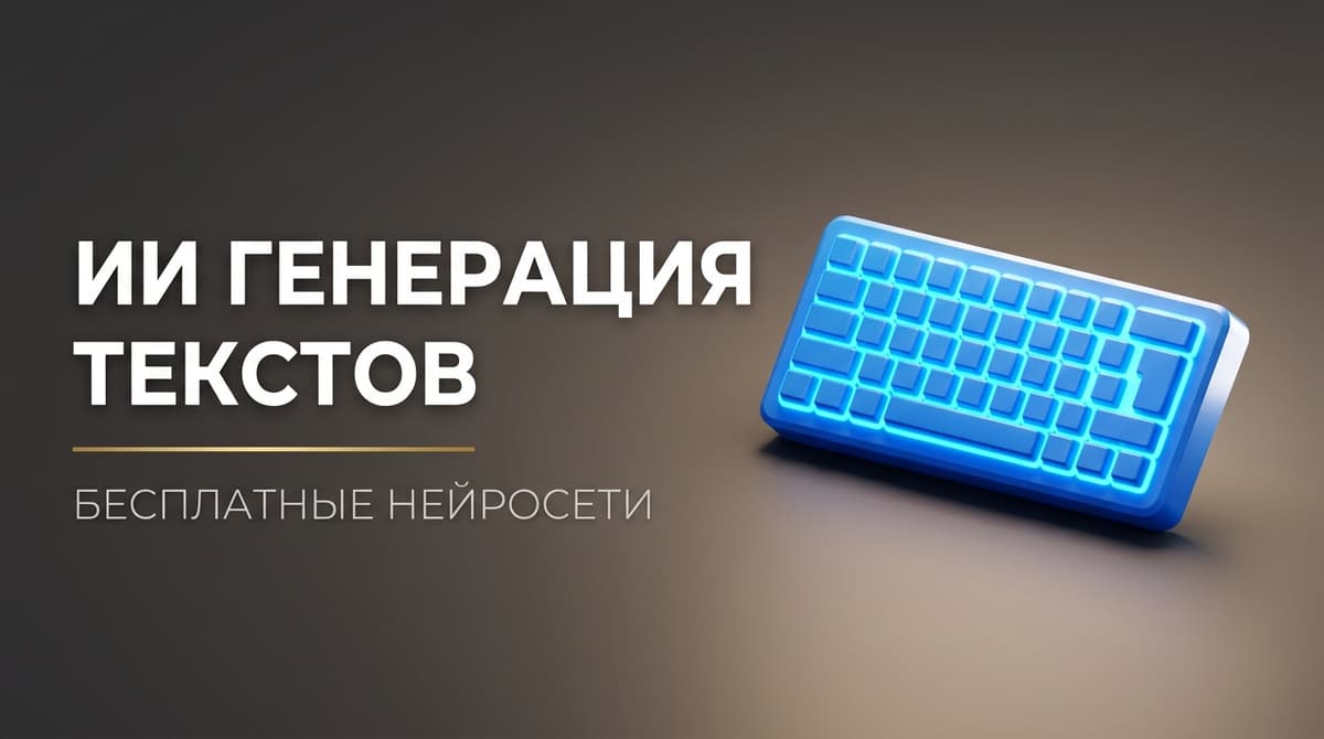Бесплатный искусственный интеллект для написания текстов