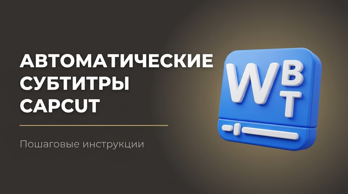 Capcut субтитры автоматические