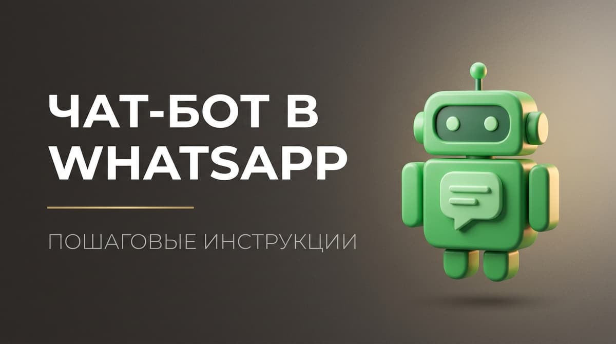 Чат бот в ватсапе как создать