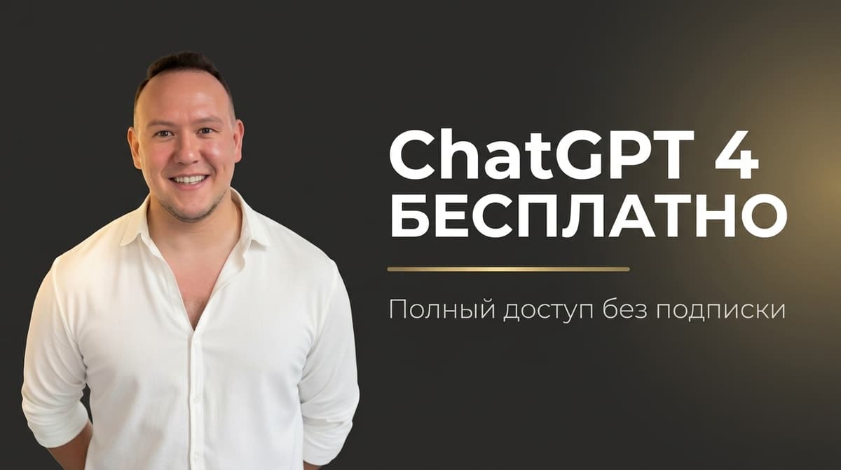 Чат gpt 4 бесплатно