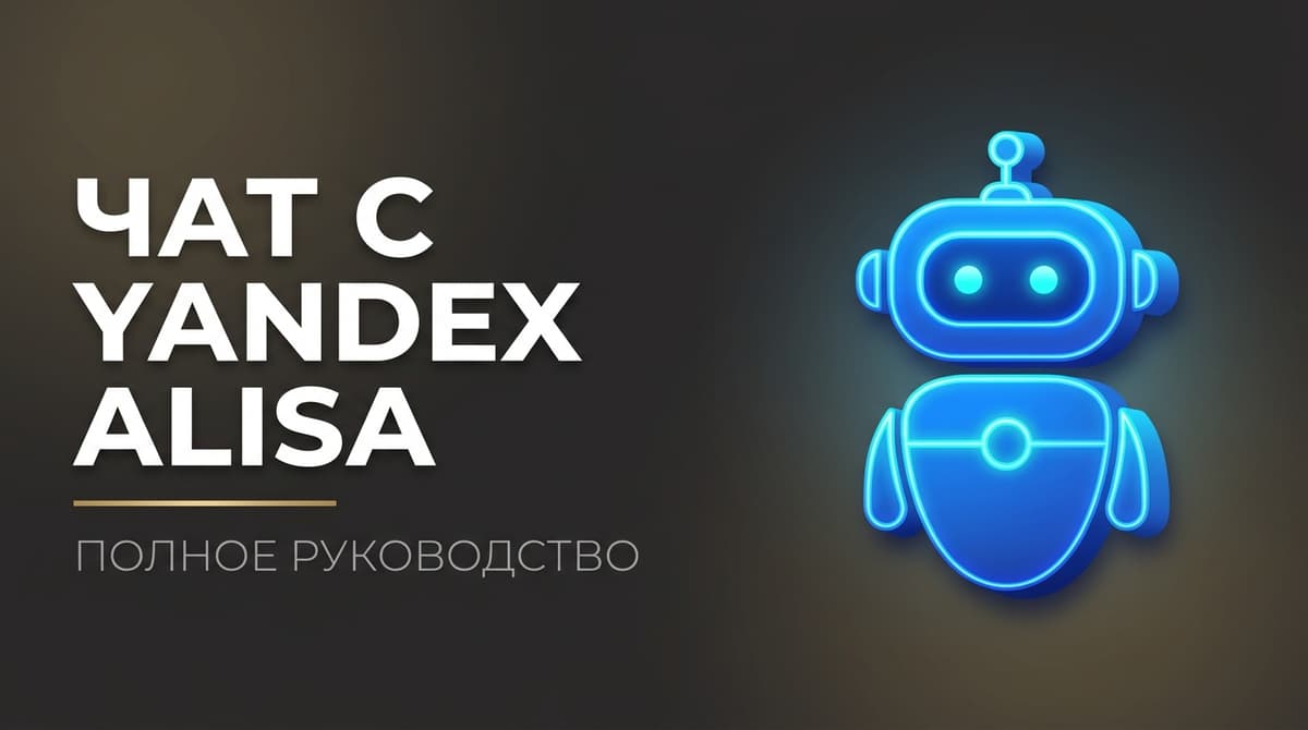 Чат с яндекс алисой