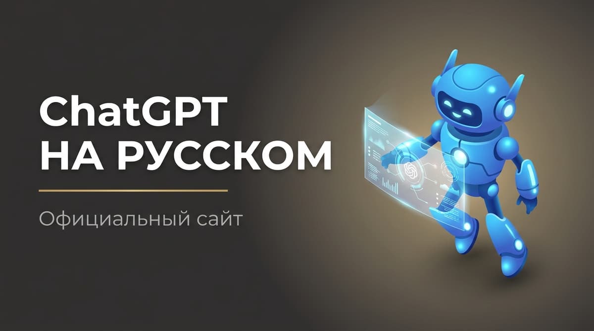Chatgpt com официальный сайт на русском