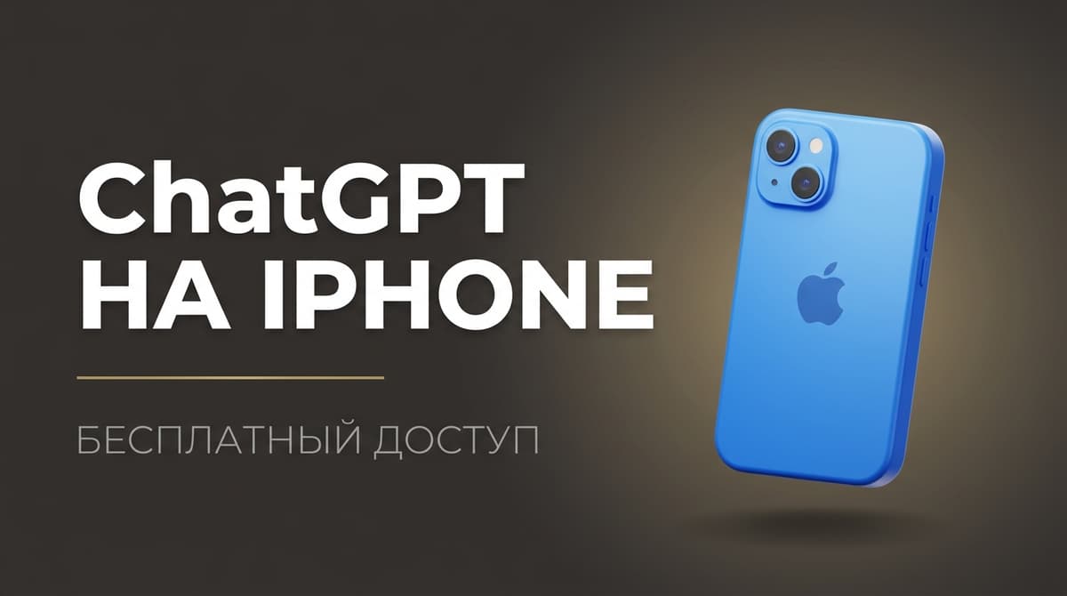 Chatgpt в россии на айфон