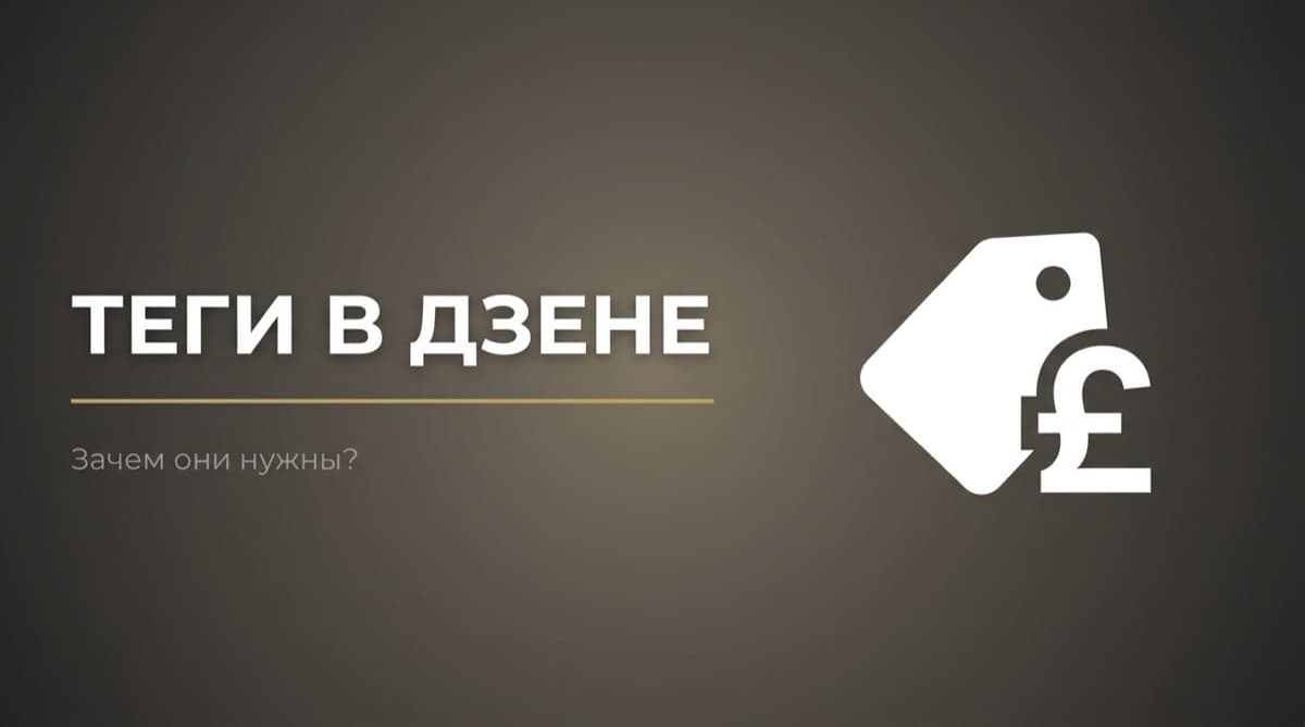 Что такое теги в дзене