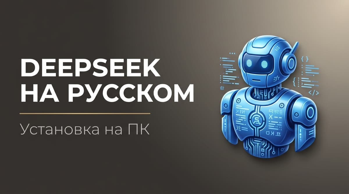Deepseek нейросеть на русском установить на пк