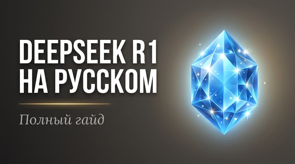 Deepseek r1 нейросеть на русском
