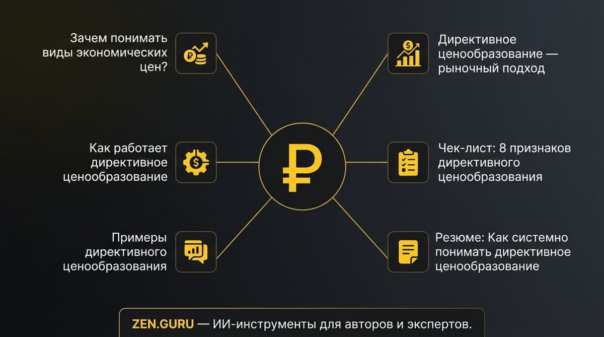 Директивное ценообразование: признак плановой экономики и его последствия