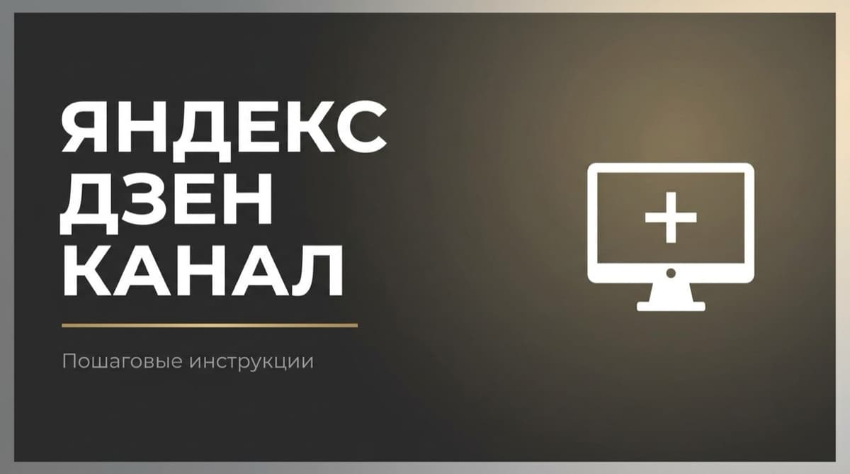 Дзен яндекс создать канал