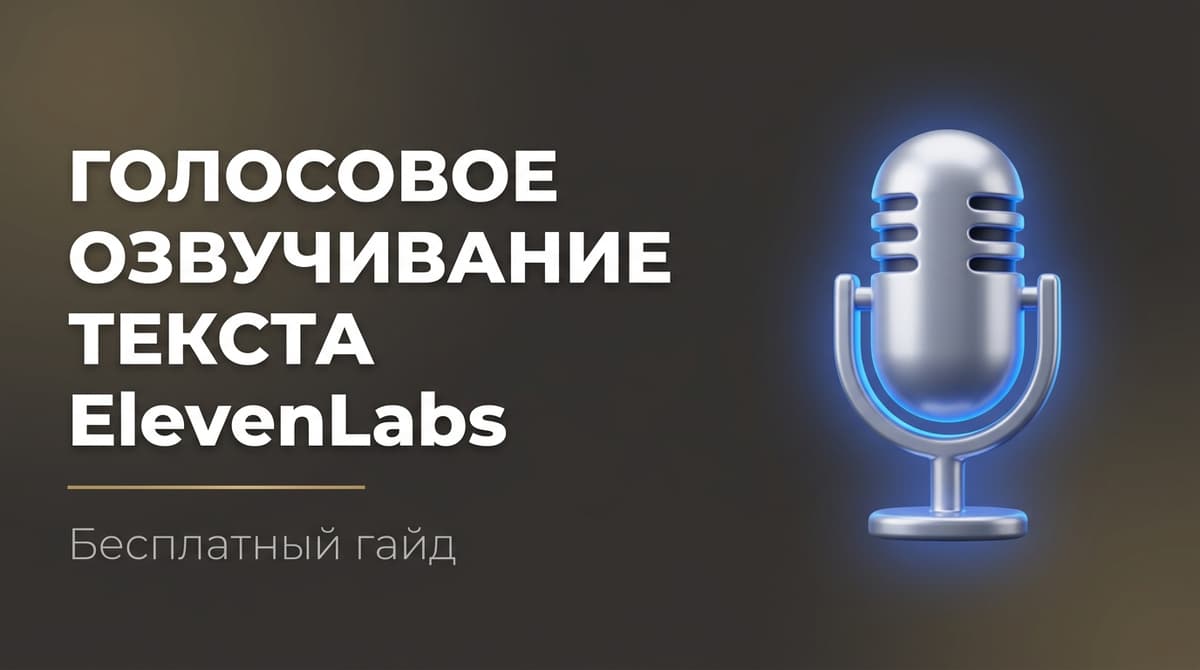 Elevenlabs io нейросеть бесплатно