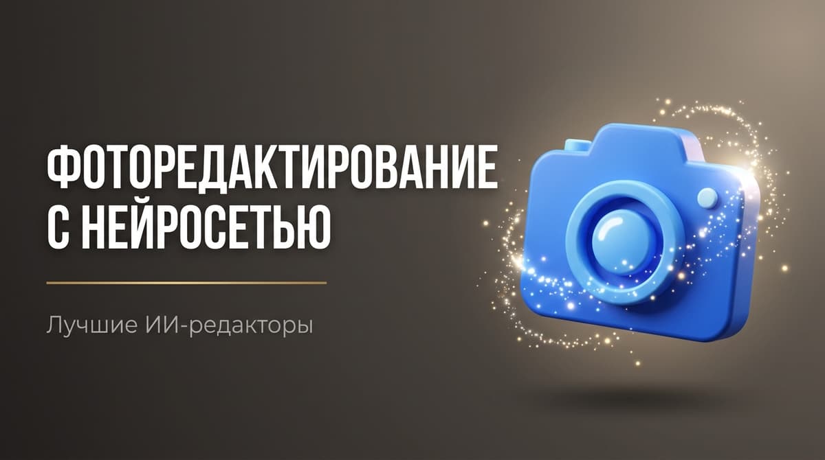 Фоторедактор нейросеть