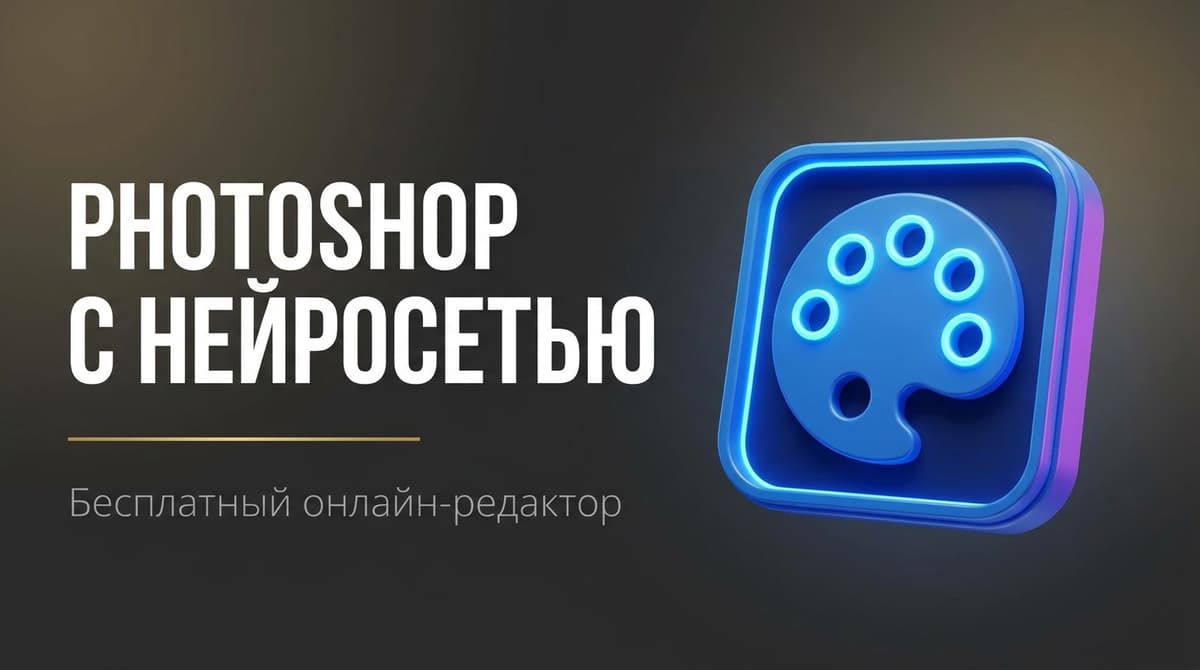 Фотошоп нейросеть онлайн