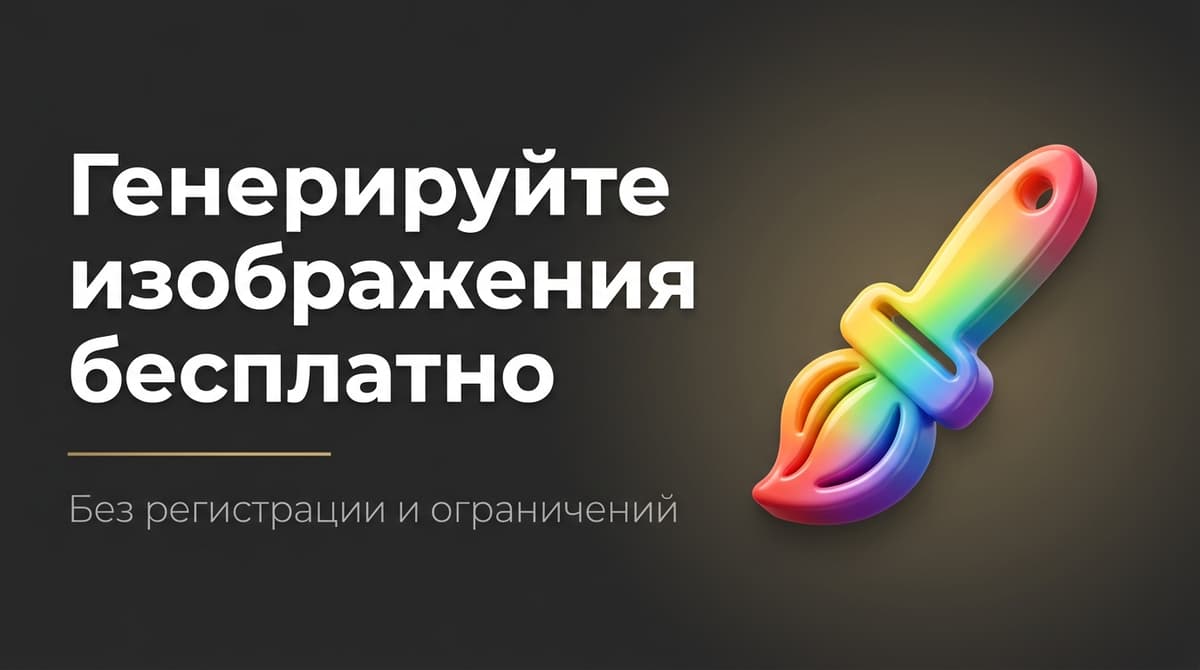 Генератор изображений бесплатно без регистрации