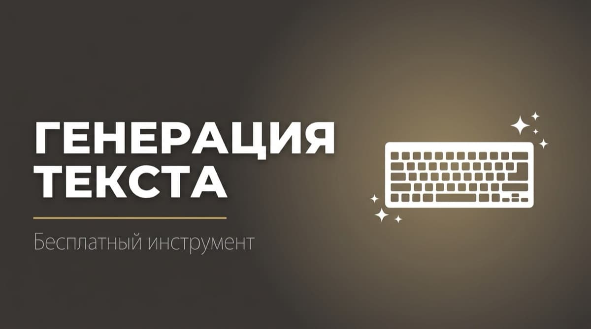 Генератор текста онлайн бесплатно