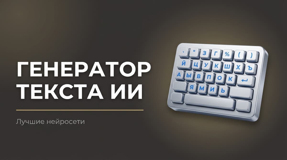Генератор текстов ии
