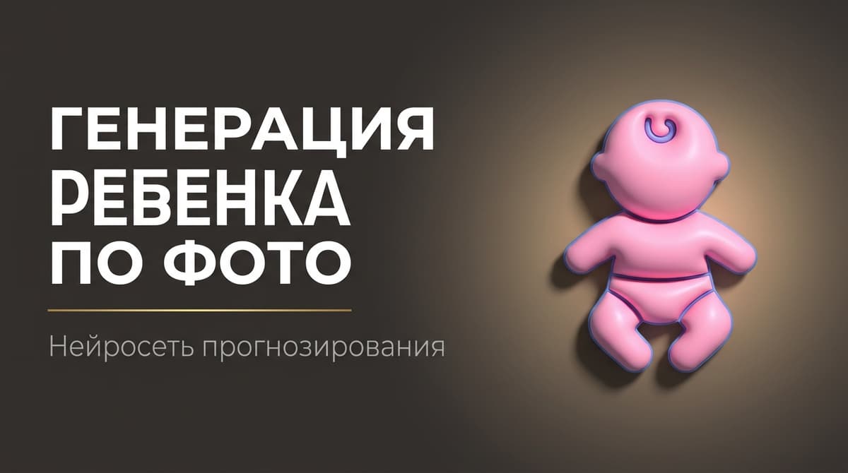 Генерация будущего ребенка по фото нейросеть