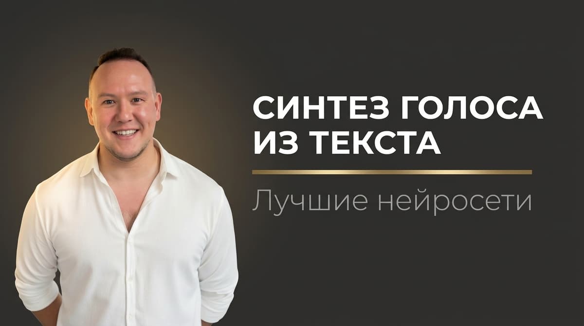Генерация голоса из текста