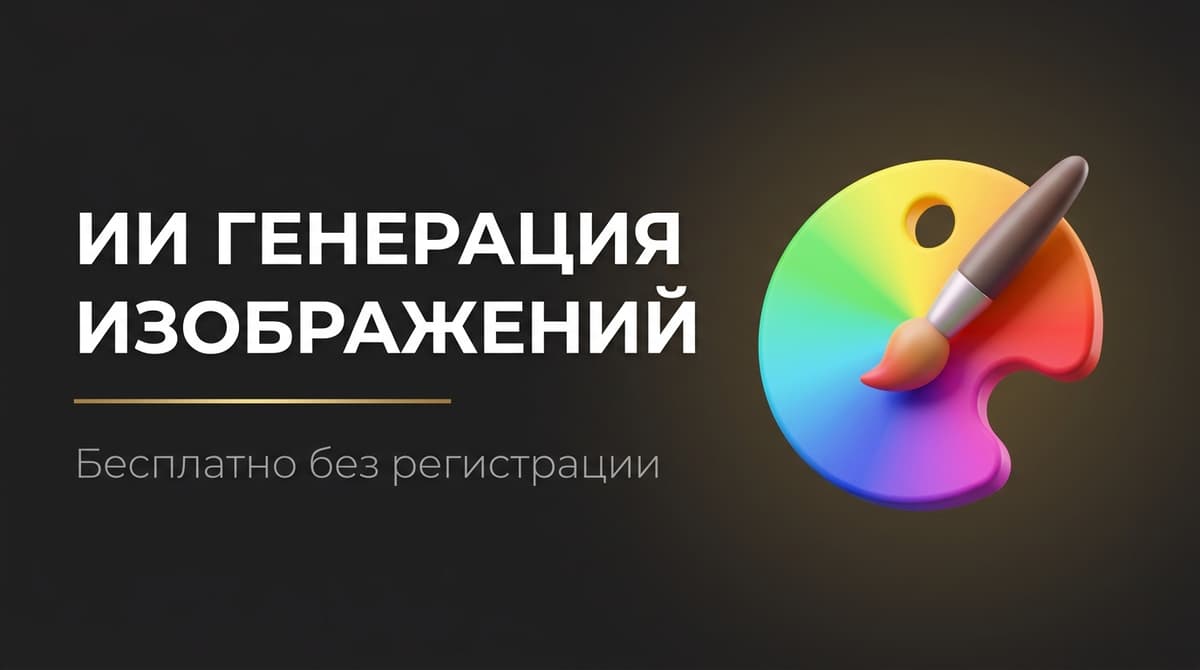 Генерация изображений ии бесплатно без регистрации